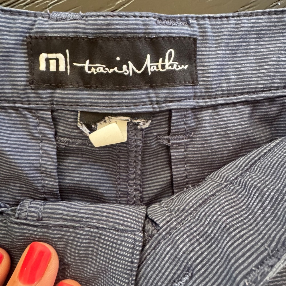 Boys Travis Mathew Golf Short - Blue